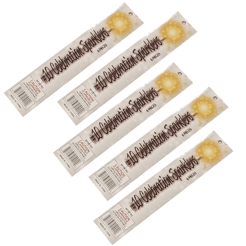 10" Premium Dessert Sparklers – Perfect for Cakes, Cupcakes, and Special Occasions | Celebration Sparklers