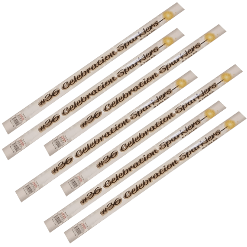 36" Wedding Sparklers – Long-Lasting Glow for Stunning Wedding Exits and Celebrations | Celebration Sparklers