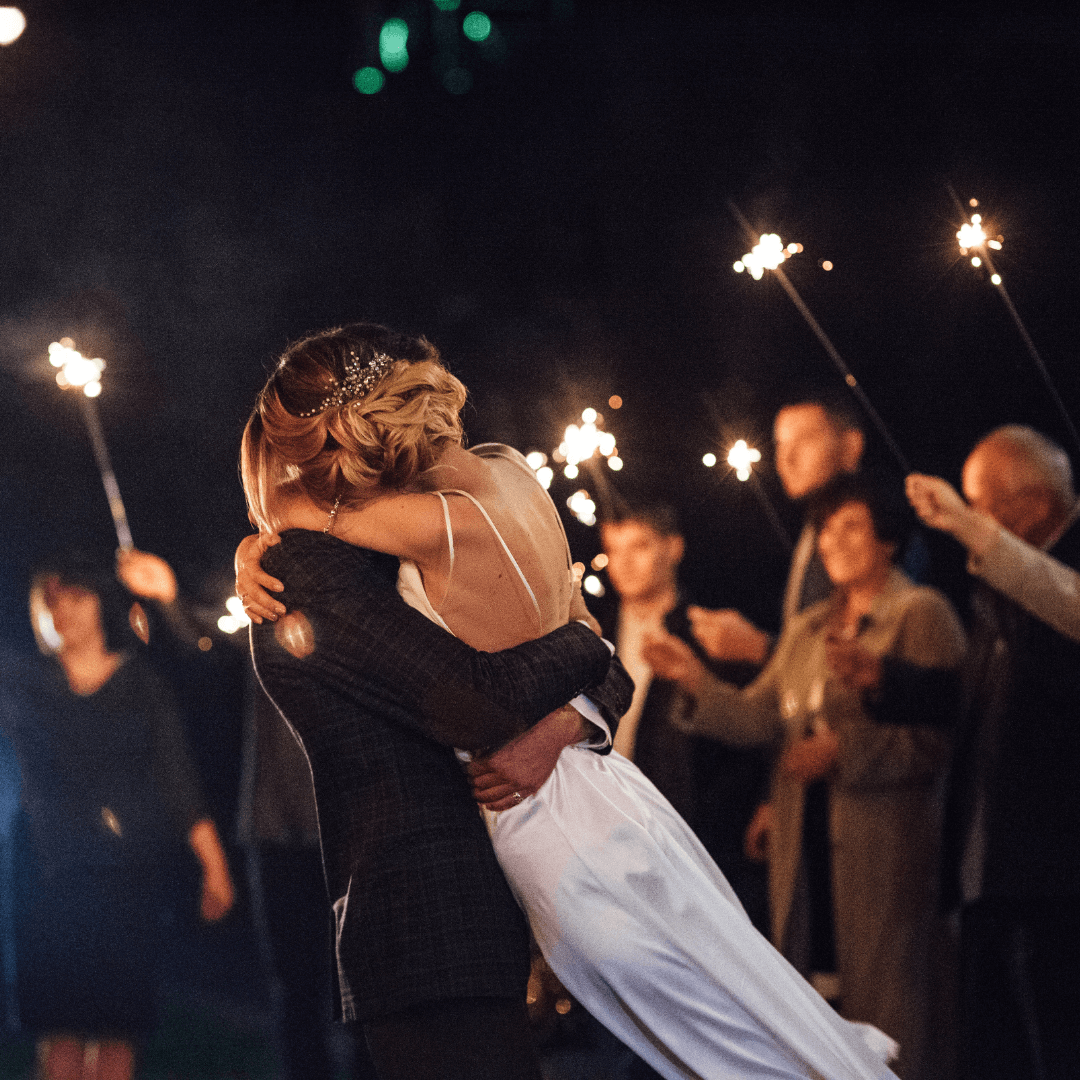 Elegant Sparklers for Weddings, Grand Exits, and Romantic Celebrations | Celebration Sparklers
